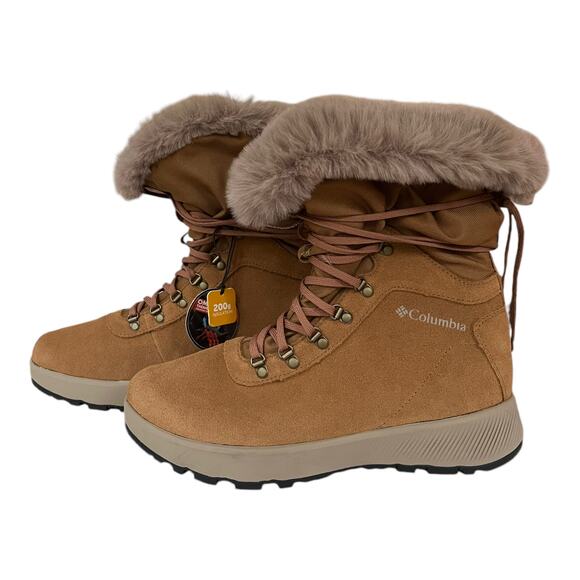 NEW Columbia Slopeside Village Omni-Heat Hi Snow Boots BL0150-286 Women's 8 - Picture 1 of 8
